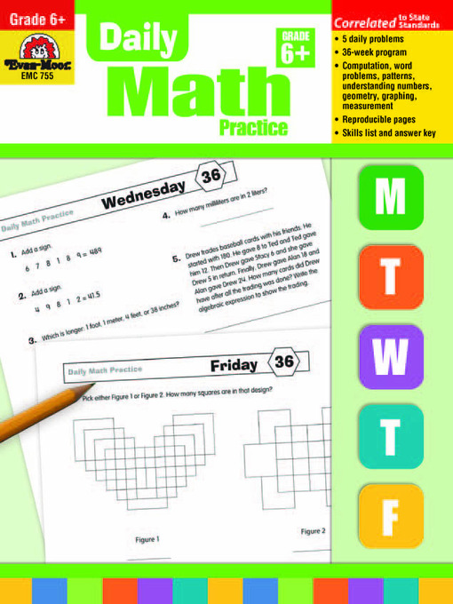 Title details for Daily Math Practice by Evan-Moor Educational Publishers - Available